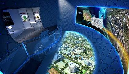 三河燕郊新技术创业服务中心 展示厅设计方案